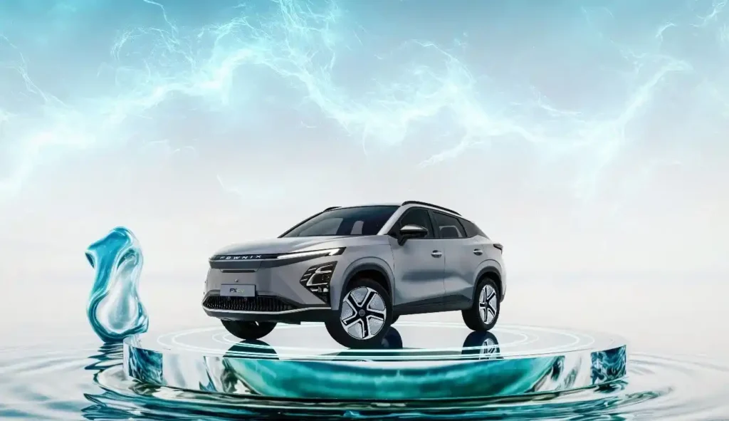 کمپ با قابلیت V2L اف‌ایکس تمام‌برقی