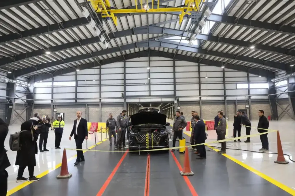 افتتاح رسمی نخستین مرکز تست تصادف خودرو خاورمیانه در ایران با سرمایهگذاری بخش خصوصی