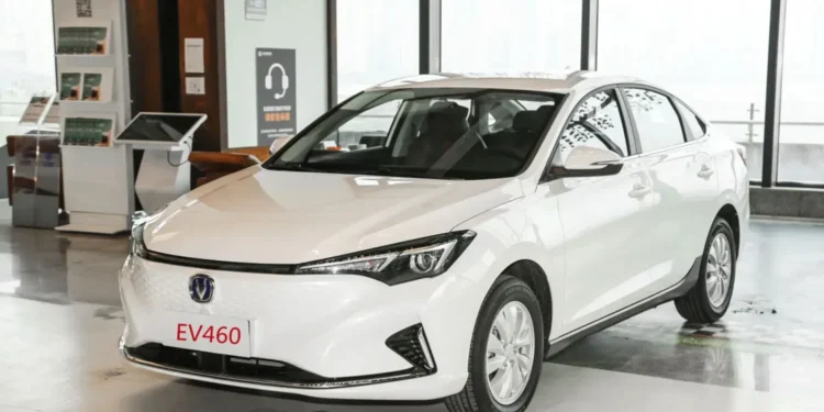 فروش فوری چانگان ایدو 460 برقی ev460 آبان 1404