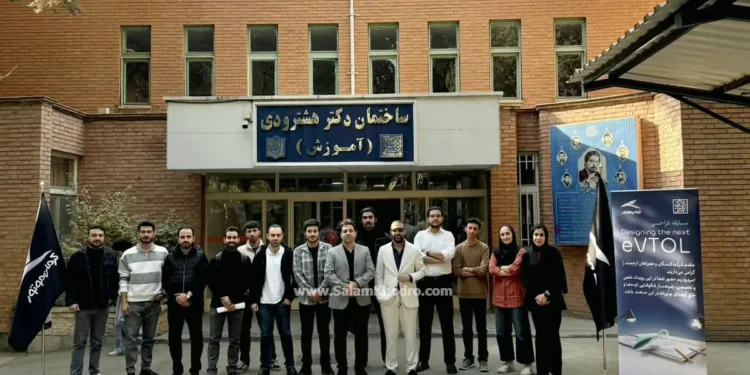 پایان مرحله منتورینگ و آموزش برگزیدگان مرحله اول مسابقه طراحی وسایل نقلیه عمودپرواز کرمان موتور