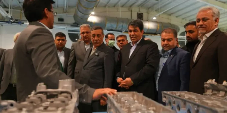 افتتاح خط تولید موتور TGDIدر کرمان موتور
