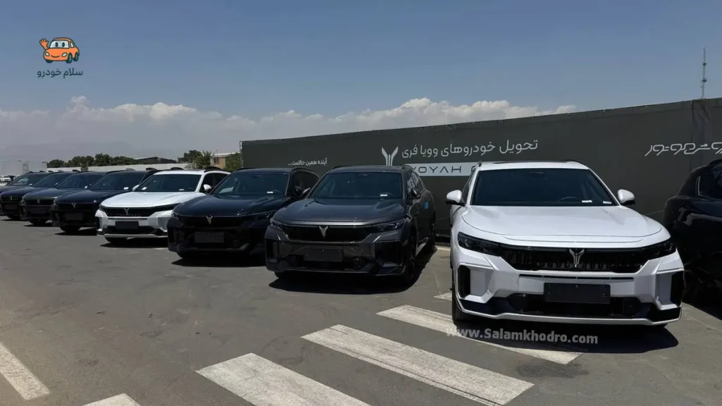 آغاز تحویل وویا فری به مشتریان سروش موتور مبنا