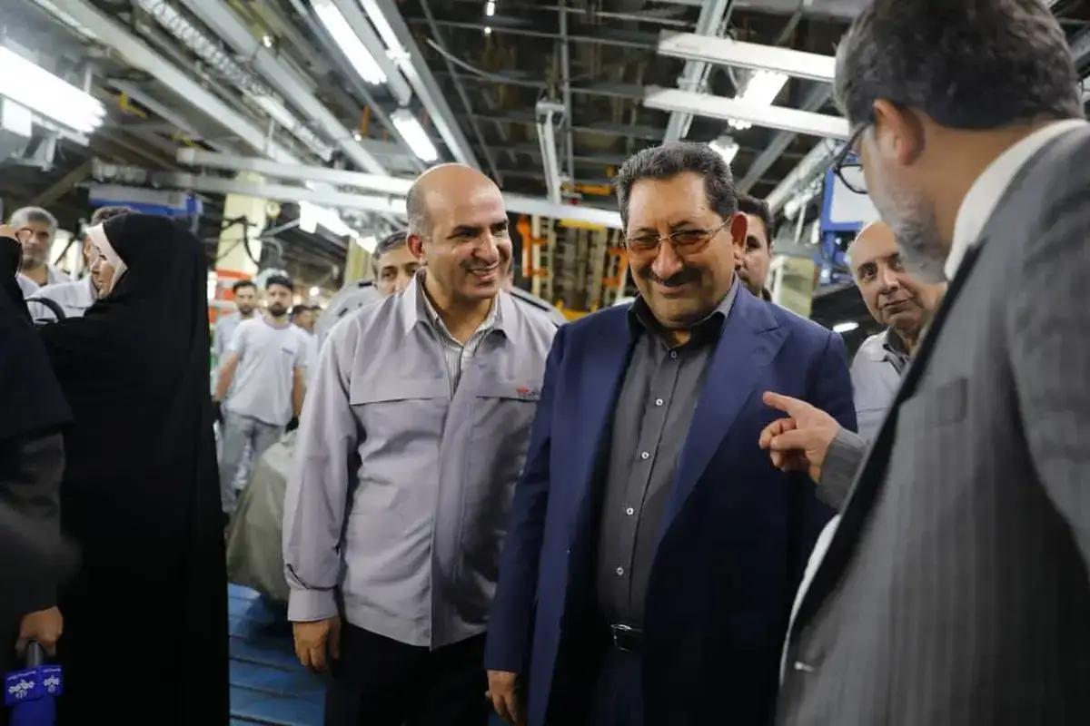 مراسم افتتاح خط آریا و رونمایی از ۳ محصول جدید گروه خودروسازی سایپا